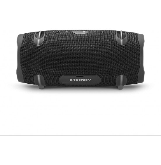 JBL Xtreme 2 Portable Bluetooth Waterproof Speaker Bundle with Hardshell Storage Case - Black