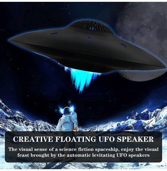 Magnetic Levitating Bluetooth Speaker, RUIXINDA Levitating UFO Speakers with LED Lights Base 360 Degree Rotation,Wireless Floating Speakers for Home Office Decor Cool Tech Gadgets,Creative Gifts Magnetic Levitating Bluetooth Speaker, RUIXINDA Levitating UFO Speakers with LED Lights Base 360 Degree Rotation,Wireless Floating Speakers for Home Office Decor Cool Tech Gadgets,Creative Gifts